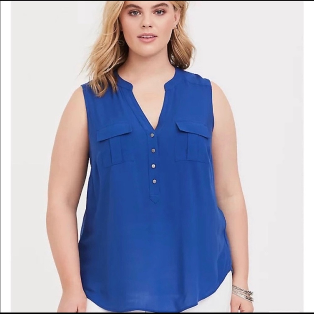 Torrid Sleeveless Blouse